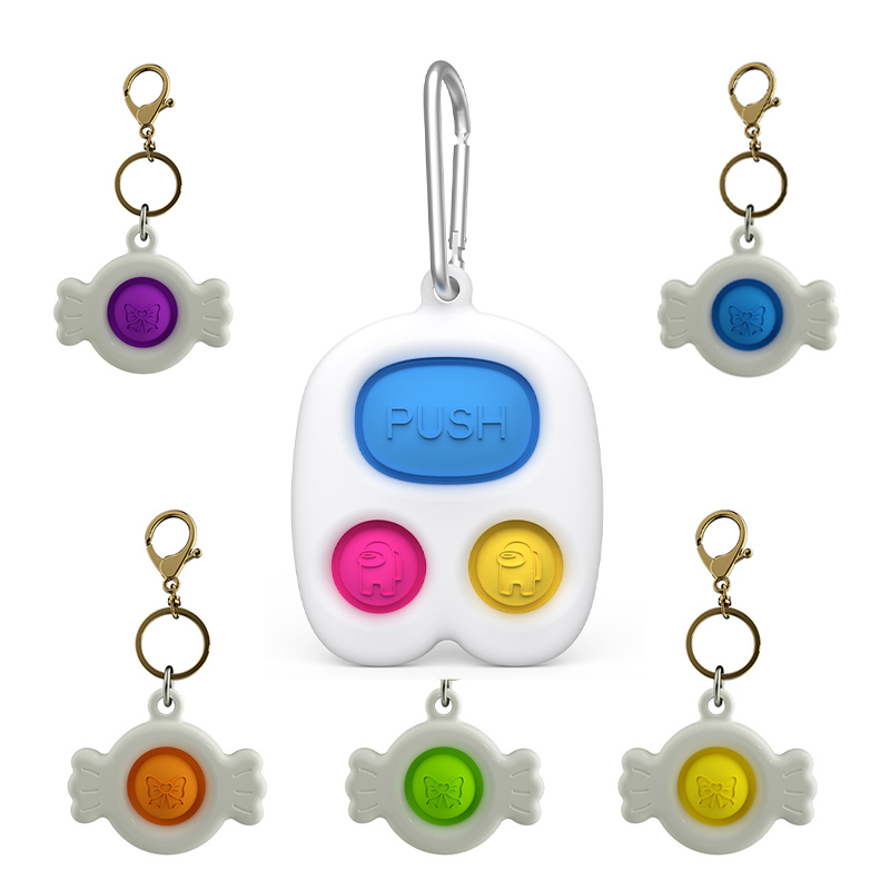 Baby sensory push toy