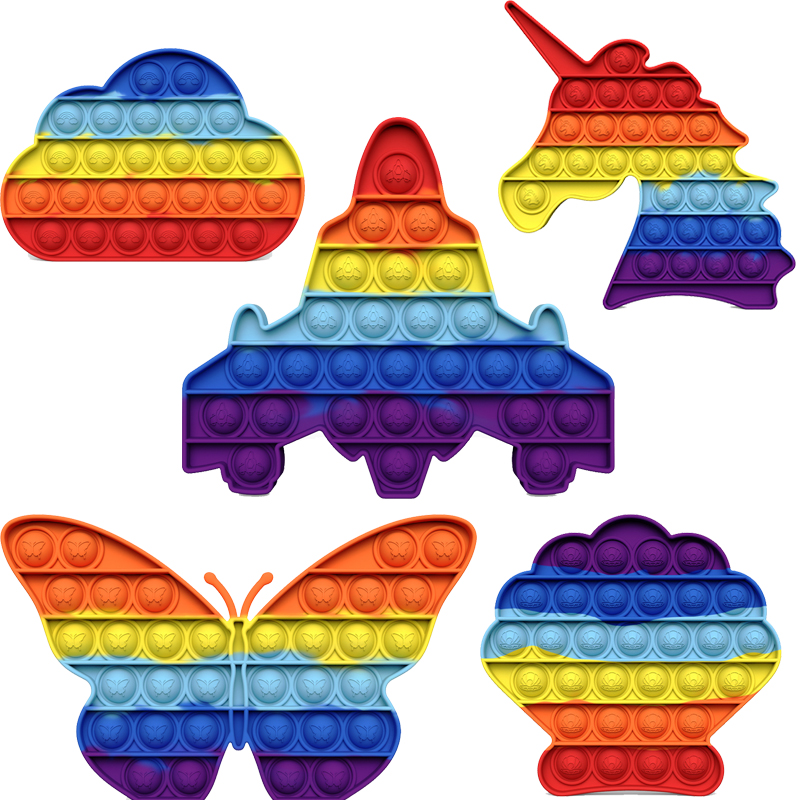 Rainbow Pop it Fidget Toys